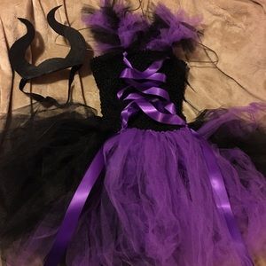Girls Maleficent Tutu Costume